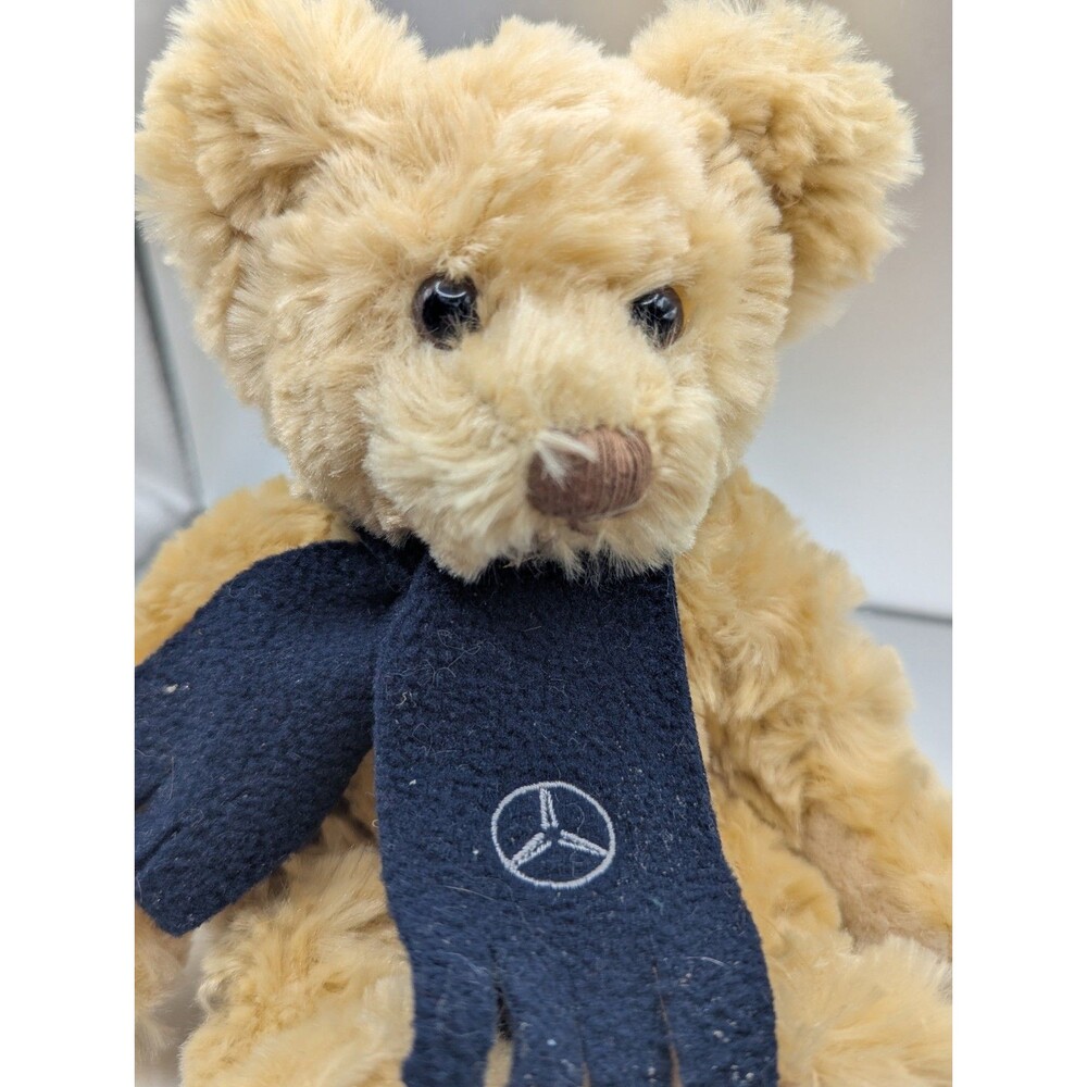 Mercedes-Benz Teddy Bear With Navy Scarf - Picture 2 of 4